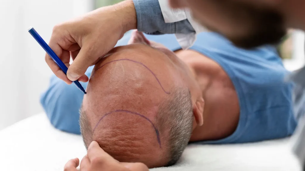 Trapianto di capelli FUT in Turchia — tecnica a striscia